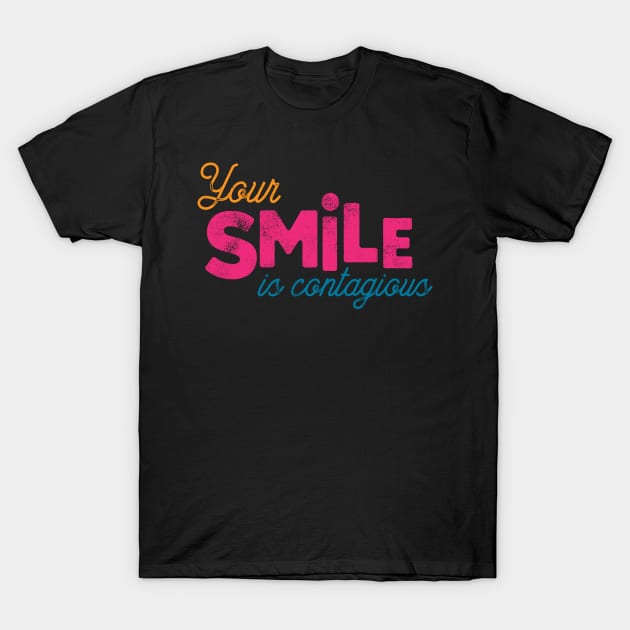 Smile T-Shirt T-Shirt by moha22